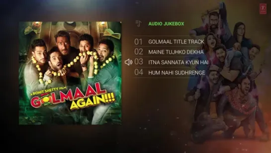 "Golmaal Again" 2017 Full Audio Songs (Album)  Audio Jukebox