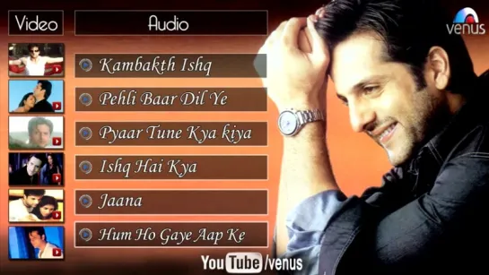 Fardeen Khan Hits  Best Bollywood Songs  Audio - Video Jukebox