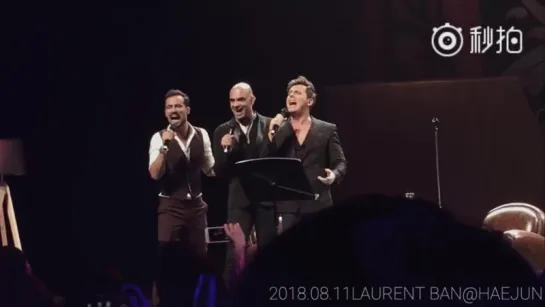 Laurent Ban, Damien Sargue, Stephane Metro - Le temps des cathédrales (11/08/2018)