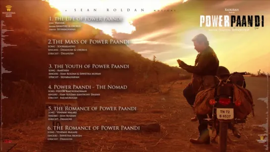 "Power Paandi" 2017 Tamil - Official Jukebox  Rajkiran  Dhanush  Sean Roldan