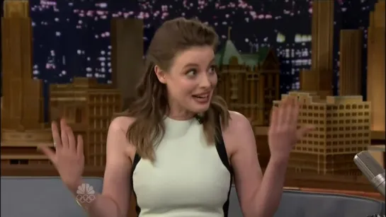 Gillian Jacobs - Tonight Show starring Jimmy Fallon - 3-2-2016