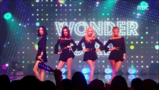 160716 Wonder Girls - Why So Lonely  @ Music Core