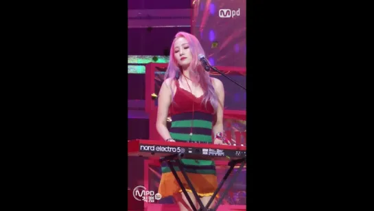 [MPD Фанкам] 160707 Wonder Girls -  Why So Lonely (Фокус на Еын) @ M!Countdown