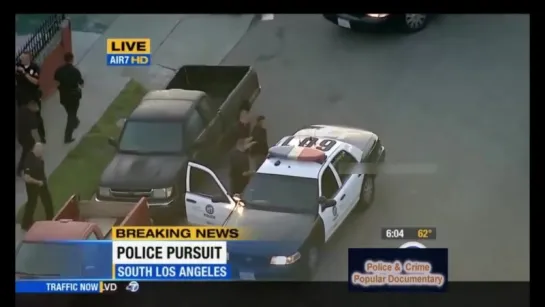 Police Chase Los Angeles Motorcyclist Taunts, Reckless Driver Pursued, Stolen Car Found