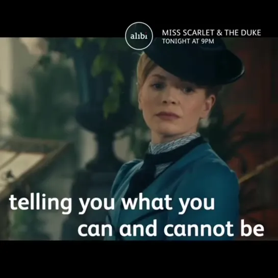 @UKTV exclusive Victorian crime drama #MissScarletAndTheDuke lands on Alibi TONIGHT at 9pm! I