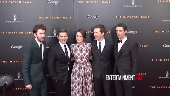 Benedict Cumberbatch and Keira Knightley arrive at 'The Imitation Game' New York Premiere