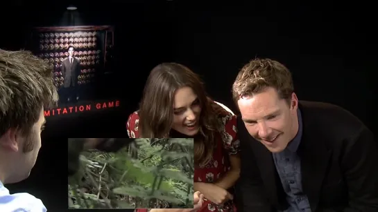 Benedict Cumberbatch  Keira Knightley FUNNY INTERVIEW