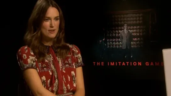 Keira Knightley interview Why you should see The Imitation Game and Keira breaks codes