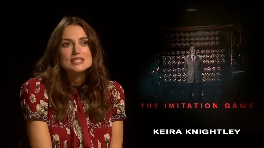 Keira Knightley Talks The Imitation Game