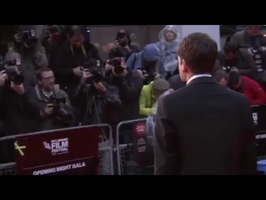 THE IMITATION GAME Premiere Red carpet interviews at the London Film Festival