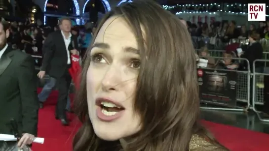 Keira Knightley Interview The Imitation Game Premiere