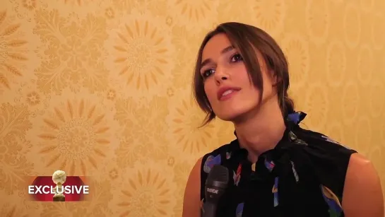 Keira Knightley on Imitation Game