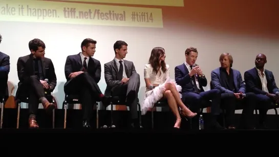 Morten Tyldum and Benedict Cumberbatch talk about The Imitation Game TIFF  2014