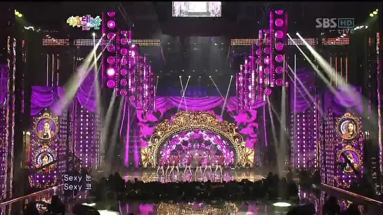 [PERF]121229 T-ARA - Sexy Love (Remix version) @ SBS Gayo Daejun