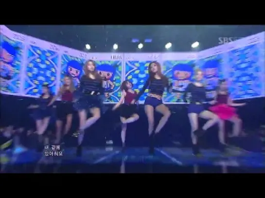 T-ARA - Sexy Love @SBS Inkigayo 120923