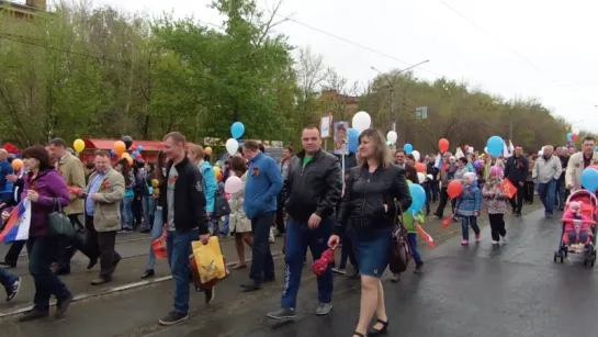 ЮУМЗ. ТОЛЬКО ВПЕРЕД (колонна предприятия на Параде Победы 9 мая).