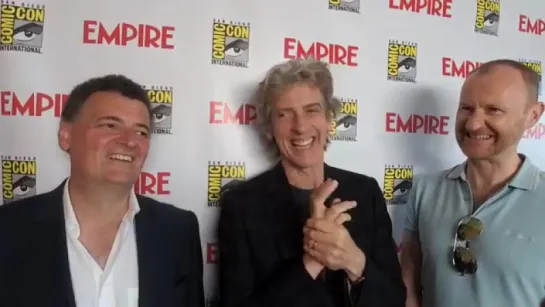 Doctor Who live in the Empire Comic-Con studio