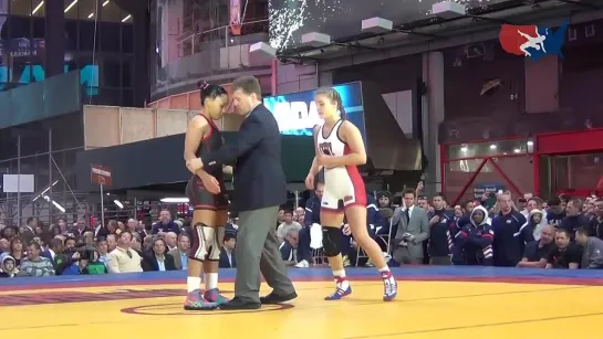 55 KG - Helen Maroulis (USA) vs. Marcia Andrades (Venezuela)