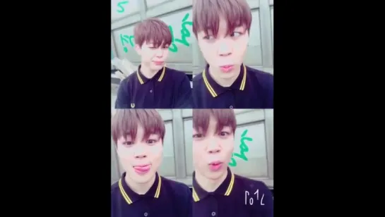 Jimin 2nd Anniversary Fancafe 150621