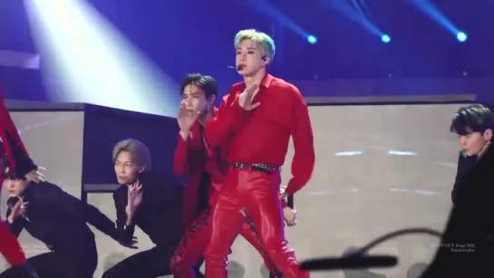 [VK][181225] MONSTA X fancam (Wonho focus) @ SBS Gayo Daejun 2018