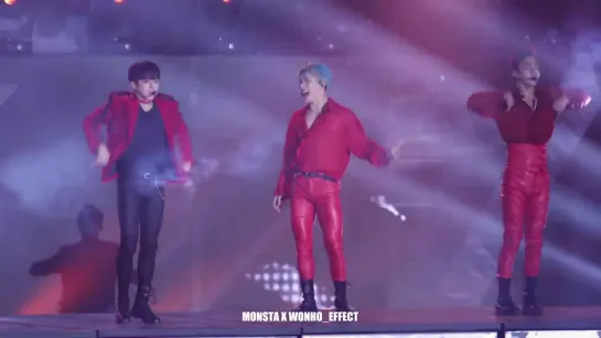 [VK][181225] MONSTA X fancam - SHOOT OUT (Wonho focus) @ SBS Gayo Daejun 2018