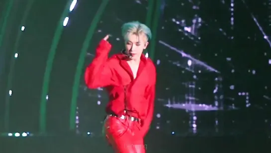 [VK][181225] MONSTA X (Shownu & Wonho) fancam - Again & Again (2pm cover) (Wonho focus) @ SBS Gayo Daejun 2018