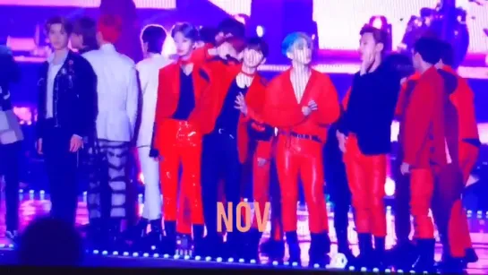 [VK][181225] MONSTA X fancam - Ending @ SBS Gayo Daejun 2018