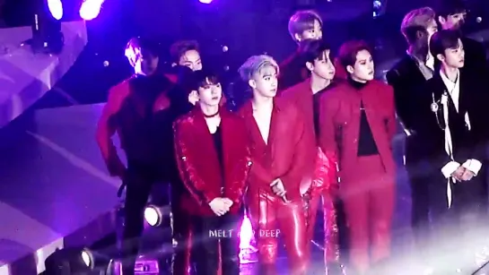 [VK][181225] MONSTA X fancam - Ending @ SBS Gayo Daejun 2018