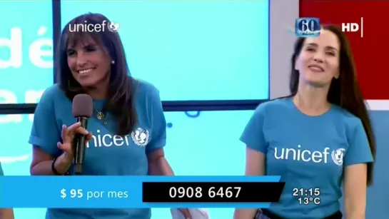 Natalia en Todos por los niños 2017- UNICEF - 2