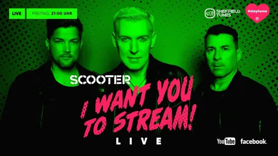 SCOOTER LIVE - I WANT YOU TO STREAM !!!