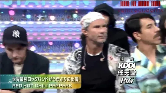 Red Hot Chili Peppers - Live at TV Asahi, Tokyo, Japan (12/08/2011)