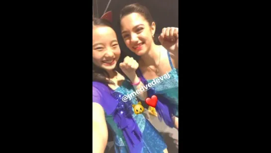 Instagram Stories, Marin Honda: шоу «Fantasy On Ice», 18.06.2017