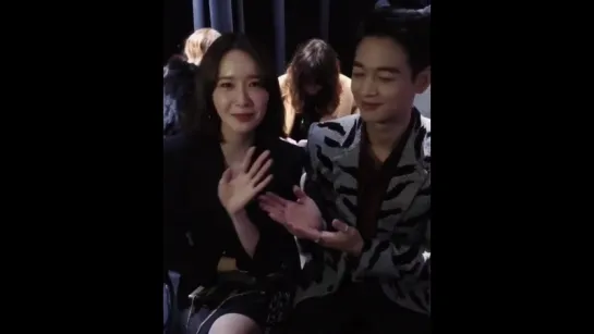 180304 Minho на  ‘Givenchy Spring 2018 Couture Collection’ Paris Fashion Week