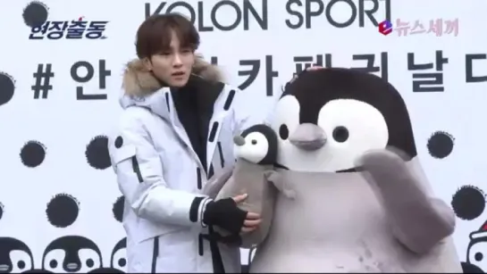 151124 Key на Kolon Sports 'Antarctica Penguins Fly'