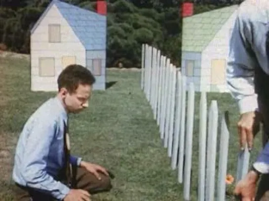 Neighbours / Соседи, 1952, Режиссёр: Норман МакЛарен / Norman McLaren