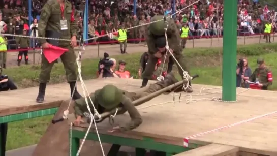 #АРМИ2017 Комплексное упражнение конкурса «Военно-медицинская эстафета»