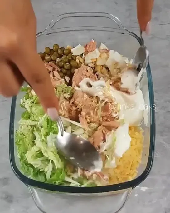 🥗 Салат с тунцом