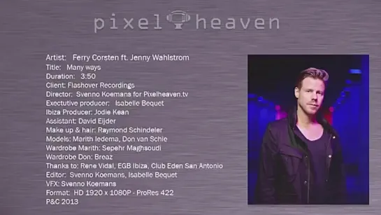 Ferry Corsten ft Jenny Wahlstrom - Many ways