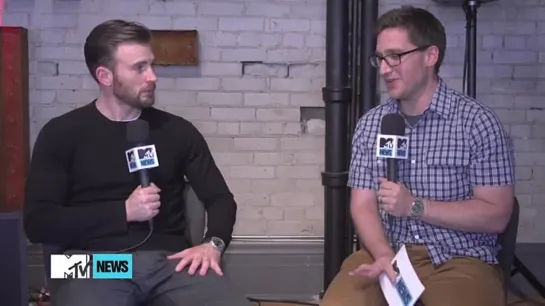 Chris Evans // Toronto // Interwiew MTV 2014 [2]