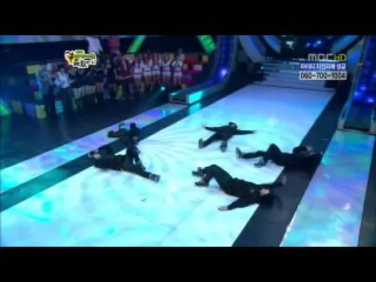 BEAST - Ice Box & Hey, Baby @ Live on MBC Star Dance Battle