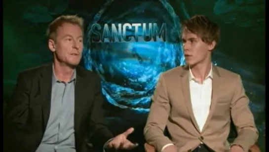 Richard Roxburgh and Rhys Wakefield "Sanctum" Interview