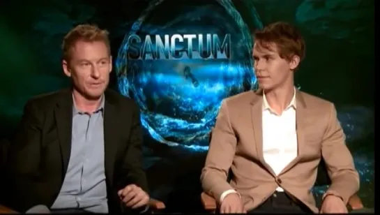 Richard Roxburgh and Rhys Wakefield "Sanctum" Interview