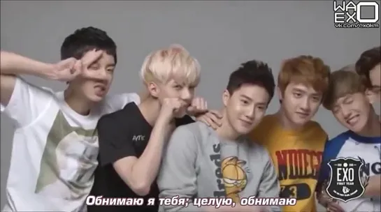 [РУСС.САБ] EXO – XOXO (Kisses & Hugs) (Chinese Ver.)