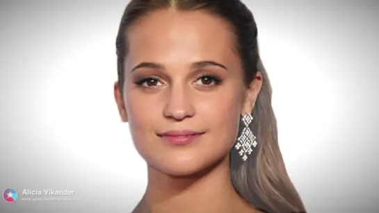 Как менялась внешне Алисия Викандер / Alicia Vikander Through The Years in 60 seconds