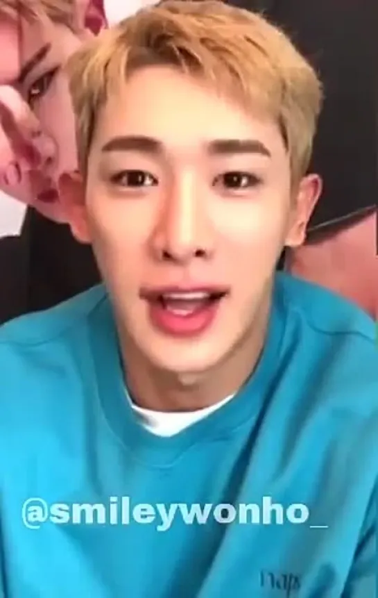 [VK][210410] WONHO fancam @  Yizhiyu fansign