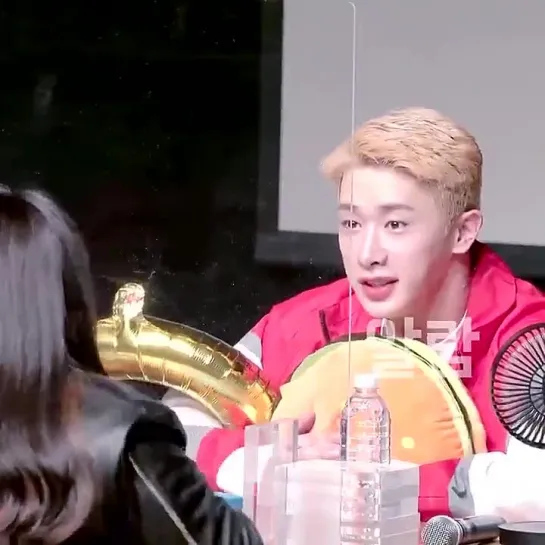 [VK][210321] WONHO fancam @ Music Korea fansign