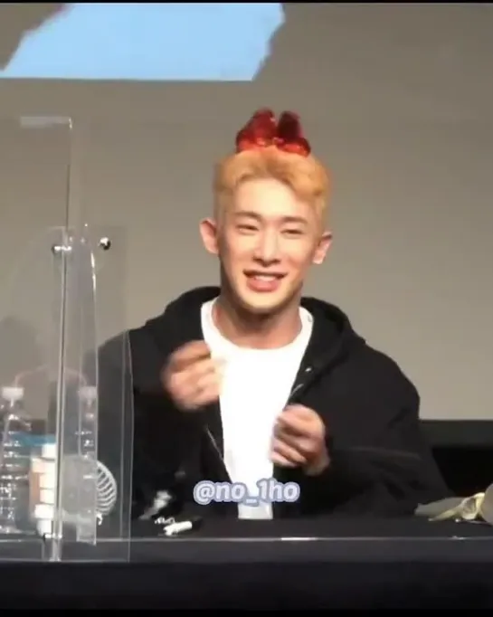 [VK][210314] WONHO fancam @ Sound Wave fansign