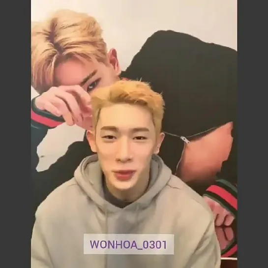 [VK][210320] WONHO fancam @  Yizhiyu fansign