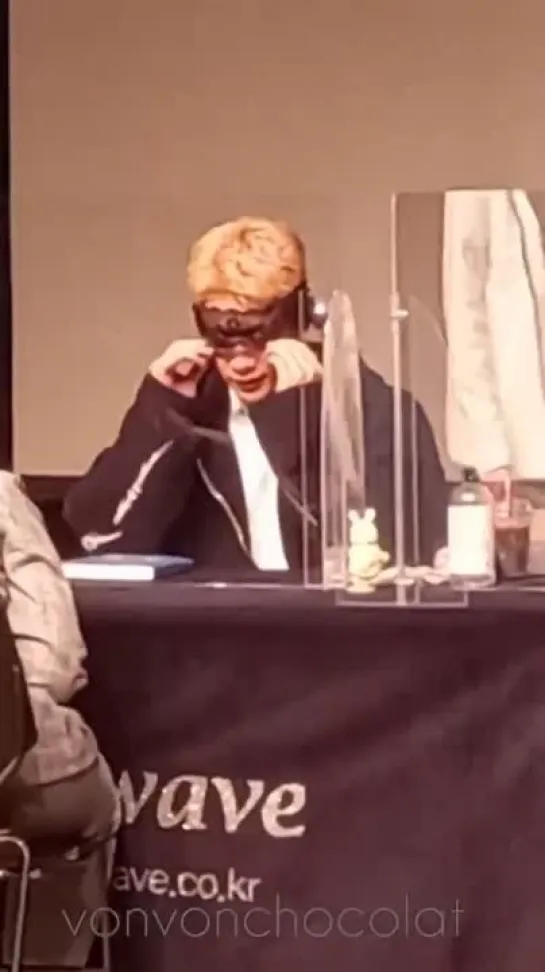 [VK][210314] WONHO fancam @ Sound Wave fansign