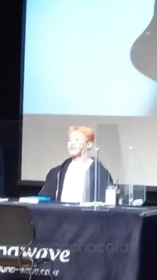 [VK][210314] WONHO fancam @ Sound Wave fansign